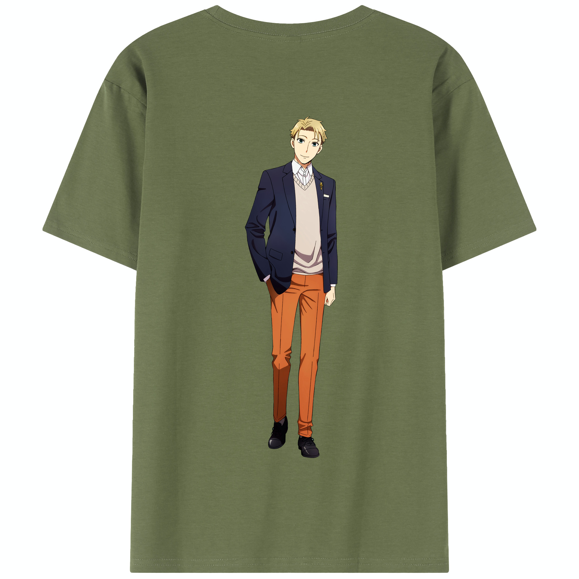 （画像用） SPY×FAMILY间谍家家酒 綿100％半袖Tシャツ（背面プリント）